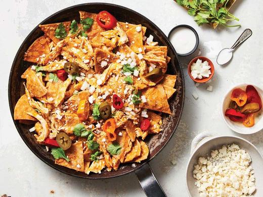 VEGETARIAN CHILAQUILES