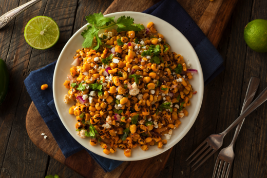 ESQUITES/ Elotes en Vaso (Street Corn Salad)