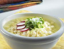Guerrero Style Pozole Blanco (White Pozole)