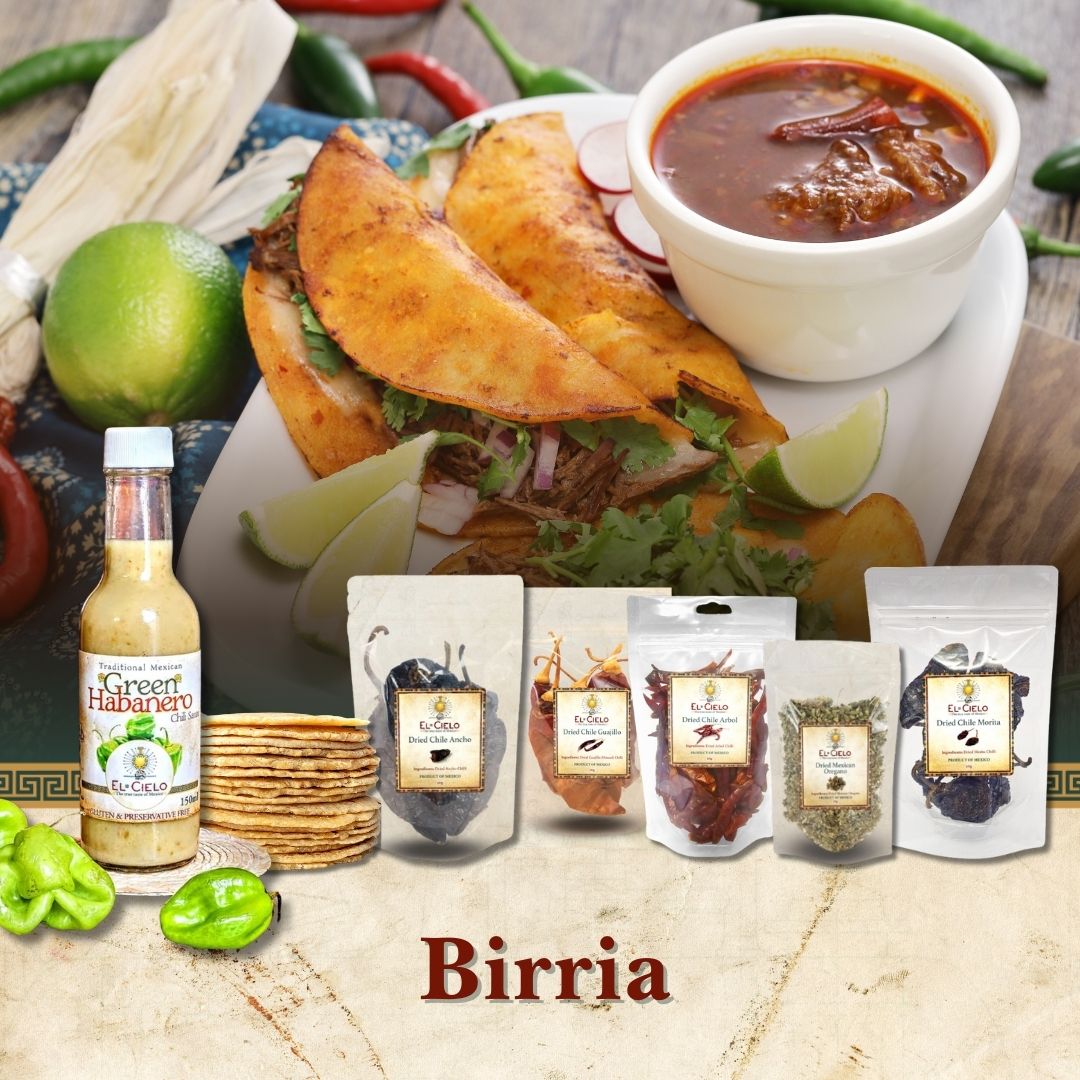 Birria  Quesa-Tacos - by Chef Antonio Cruz - Ingredients Cooking kit