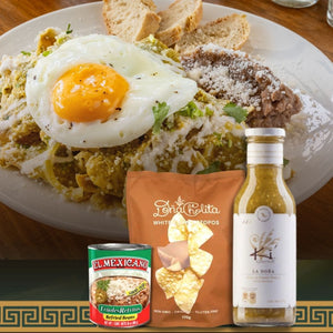 Easy Homemade Green Chilaquiles Verdes