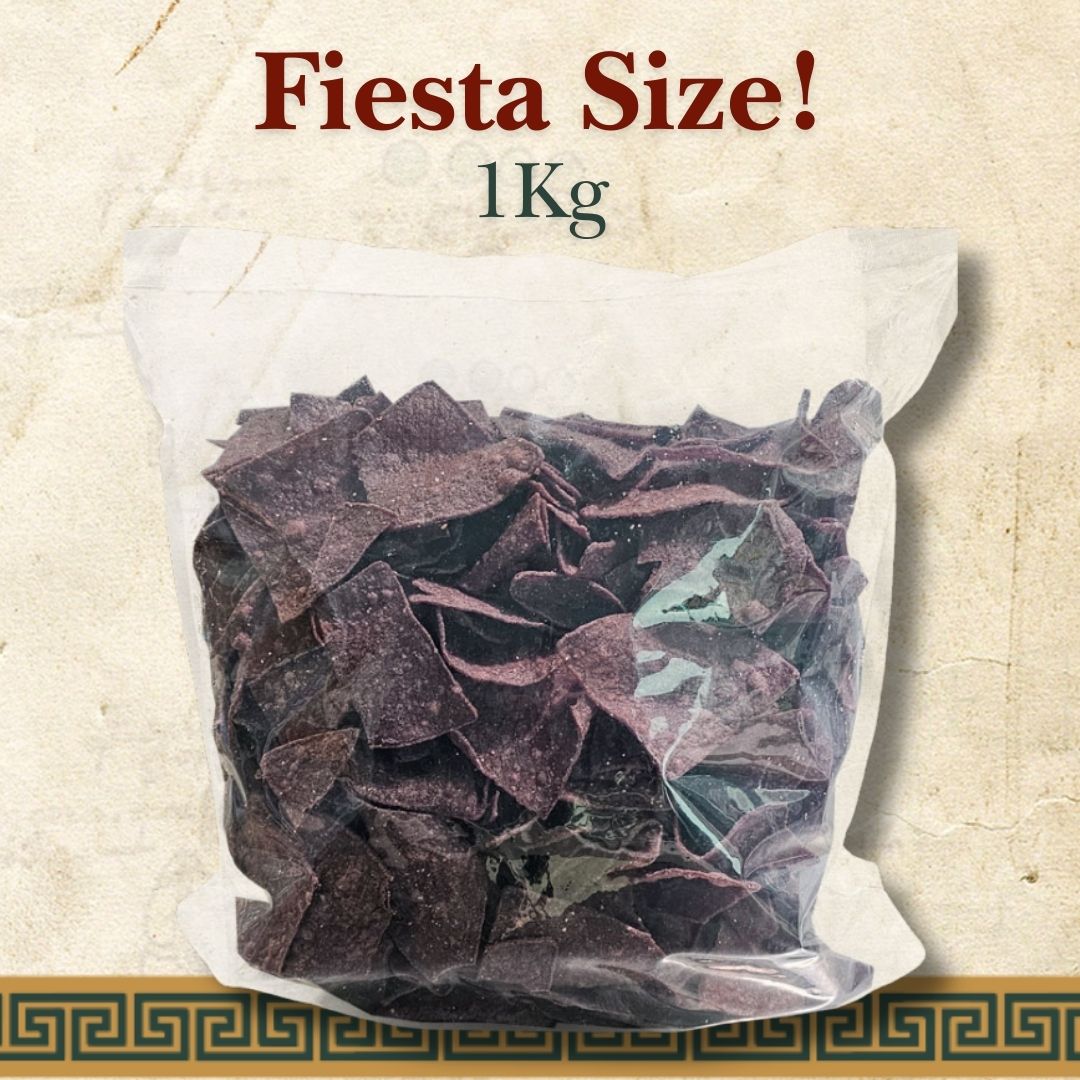 Blue Corn Totopos - Mexican Blue Corn Chips 1kg