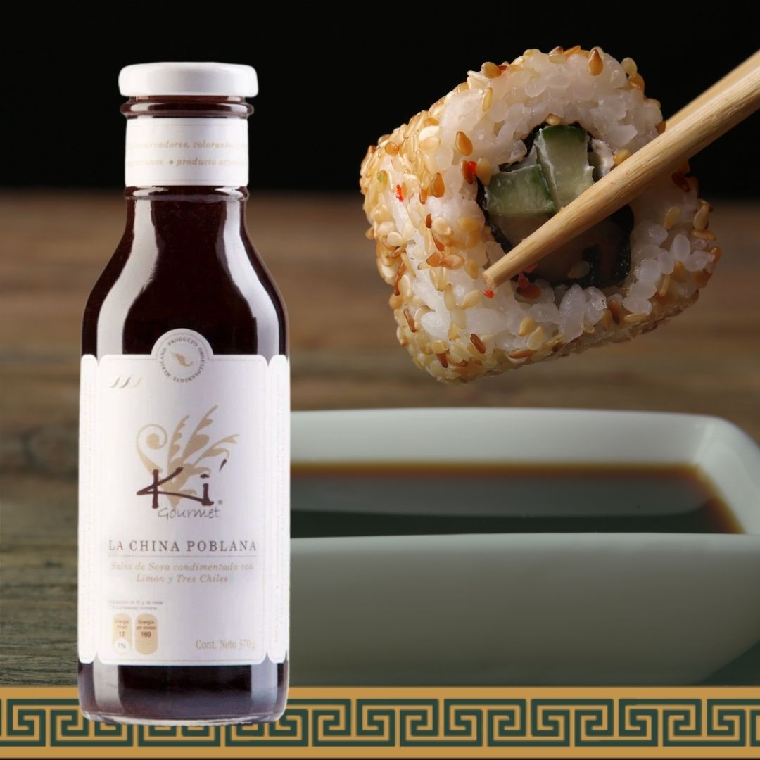 Ki Gourmet - La China Poblana Soy Sauce with Chili and Lime 370g