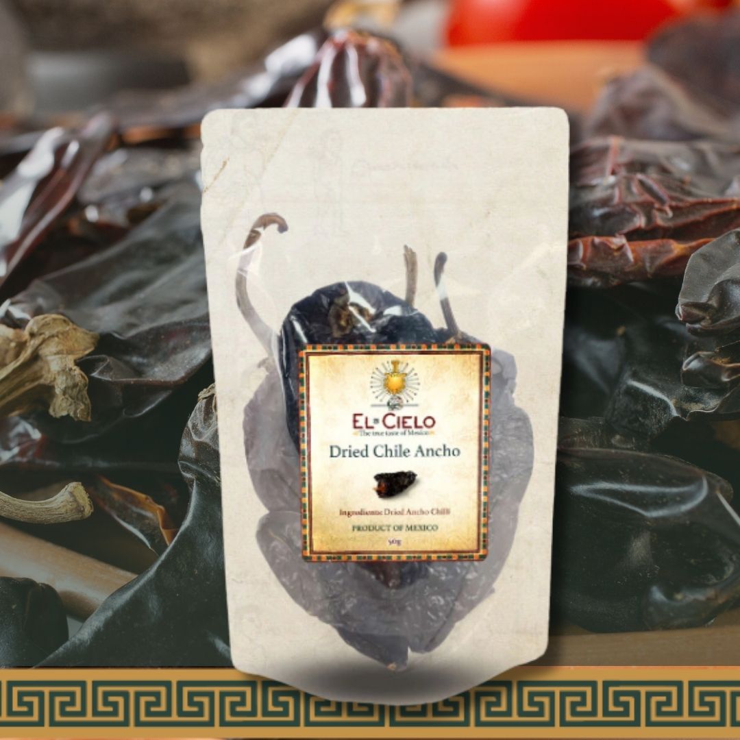 Dried Ancho Chillies 50g Buy Online El Cielo Shop