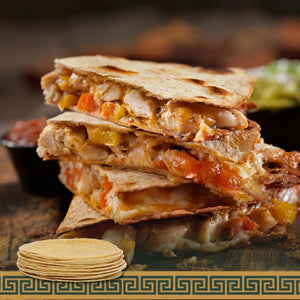 Tortillas - Organic White Corn 14cm 10Pack