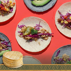 Tortillas - White Corn Casera 14cm 1kg Pack