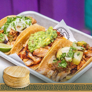 Tortillas - White Corn Casera 14cm 1kg Pack