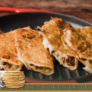 Tortillas - White Corn Taquera 12cm 0.5kg Pack