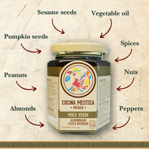 Green Mole Verde - Ingredients Cooking Kit