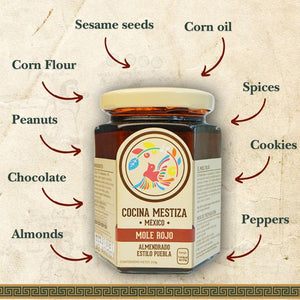Red Mole & Organic Corn Tortillas