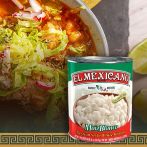El Mexicano - Maiz Blanco White Hominy Corn 2.8 kg