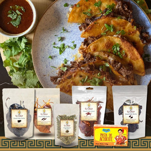 Birria  Quesa-Tacos - by Chef Antonio Cruz - Ingredients Cooking kit