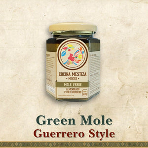 Green Mole Verde - Ingredients Cooking Kit
