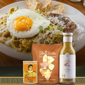 Chilaquiles verdes El Cielo 