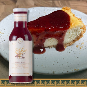 Cielo_Rojo_-_Blackberry_and_Morita_chilli_Sauce with Chase Cake