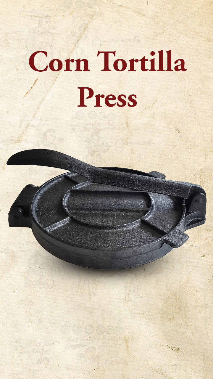 El Cielo Corn Tortilla Press Cast Iron