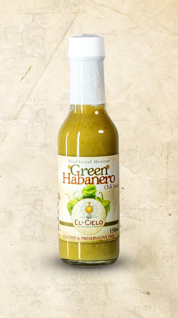 El Cielo Natural Green Habanero Roasted Salsa 150ml - Authentic Mexican