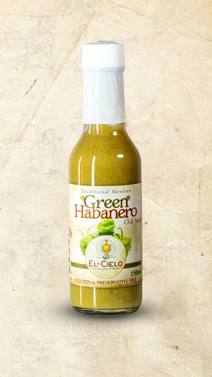 El Cielo Natural Green Habanero Roasted Salsa 150ml - Authentic Mexican