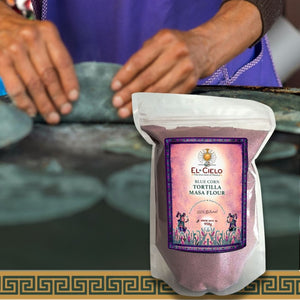 El_Cielo_-_Blue_Corn_Masa_Flour_950g-_Blue handmade tortillas