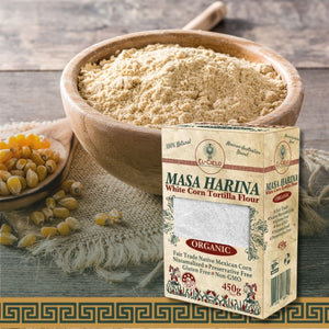 El Cielo - Organic Heirloom Mexican White Corn Masa Flour - 450gr