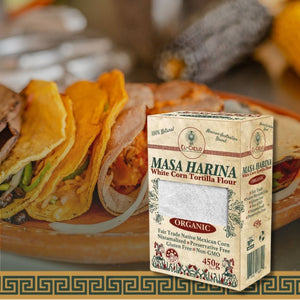 El Cielo - Organic Heirloom Mexican White Corn Masa Flour - 450gr