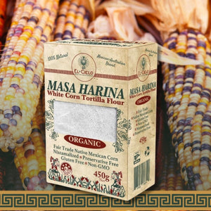 El Cielo - Organic Heirloom Mexican White Corn Masa Flour- 450gr