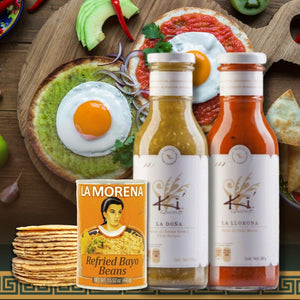 El Cielo Divorced Eggs- Red and Green sauce cooking kit - Recipe 2