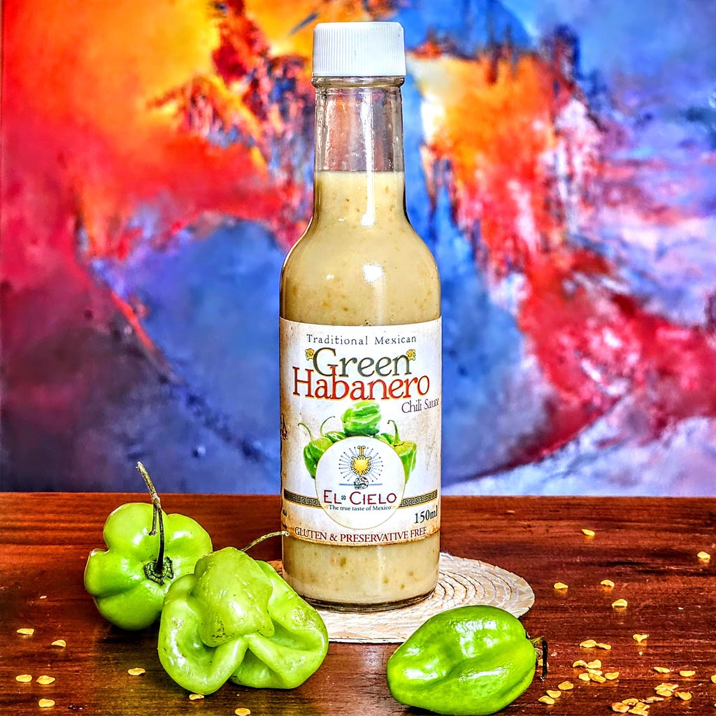 Green Habanero chili sauce- El Cielo