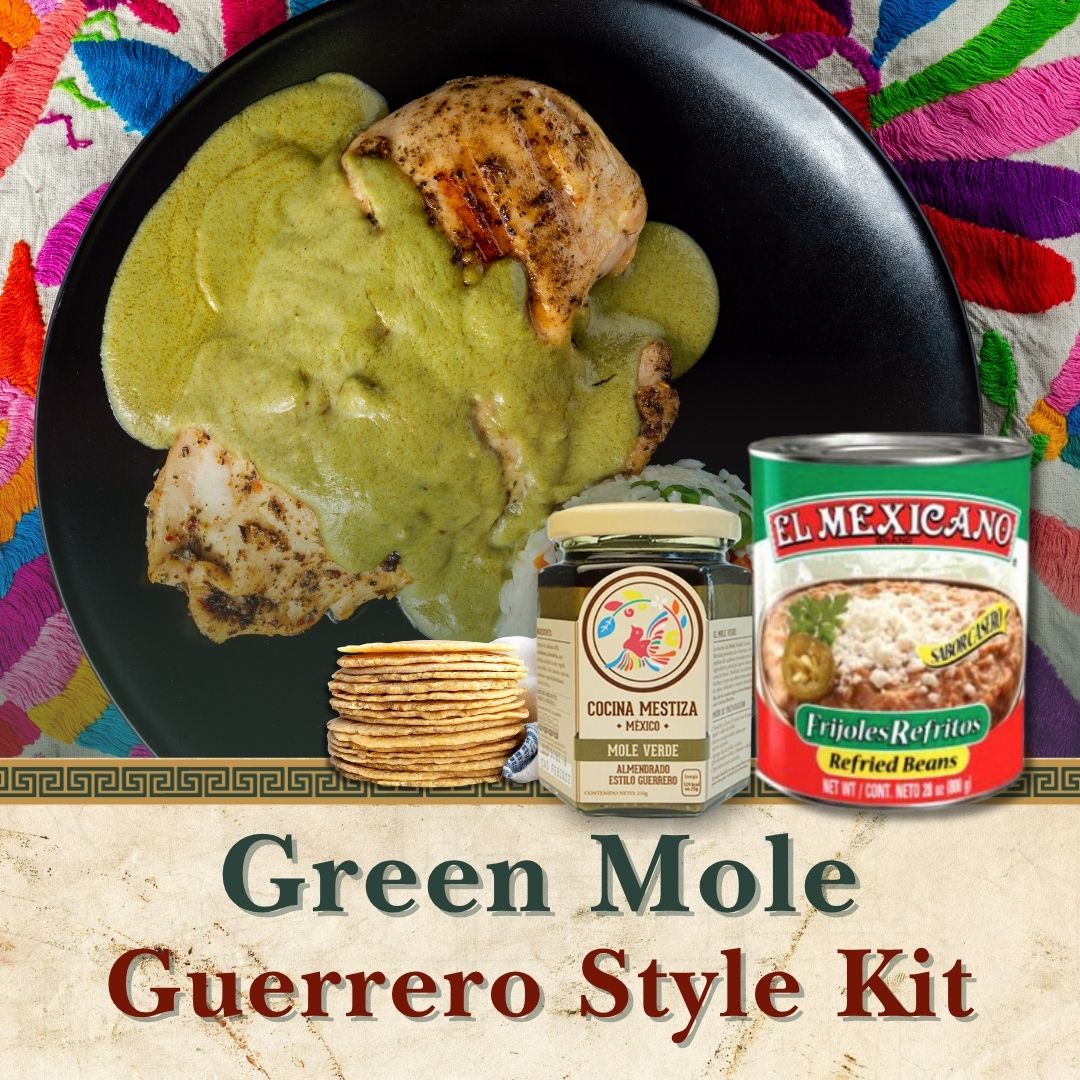 Green Mole Verde - Ingredients Cooking Kit