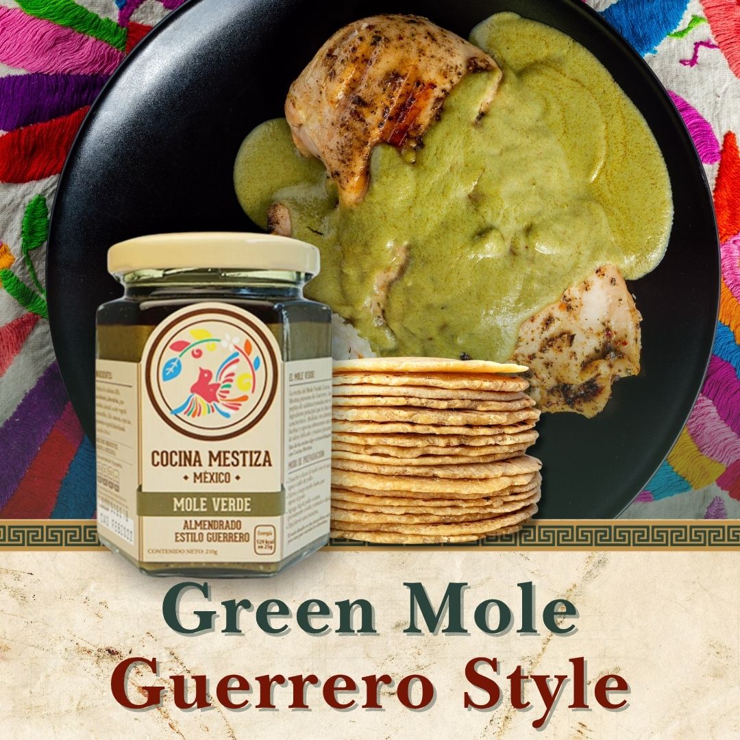 Green Mole Guerrero Style