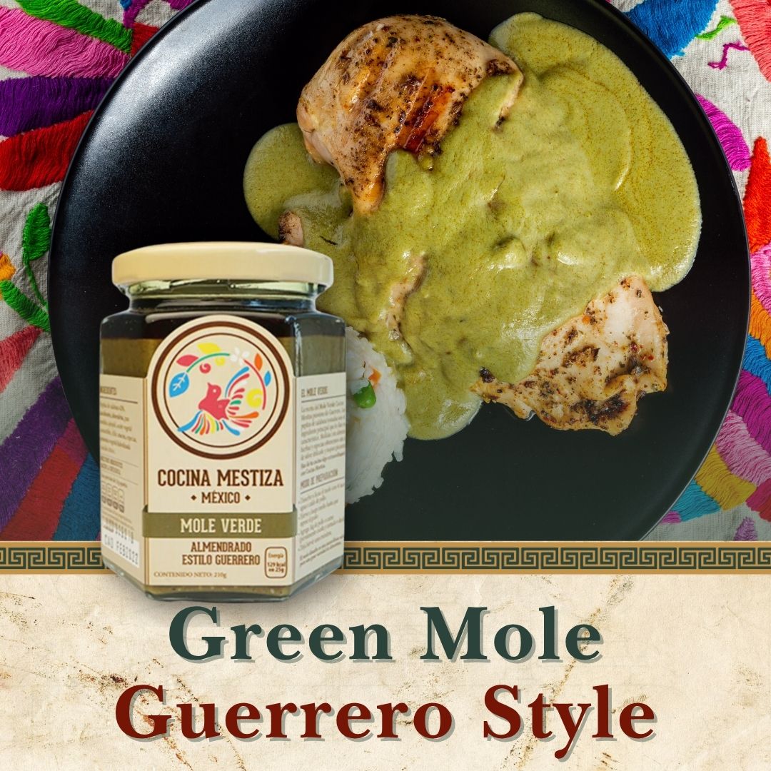 Green Mole Guerrero Style