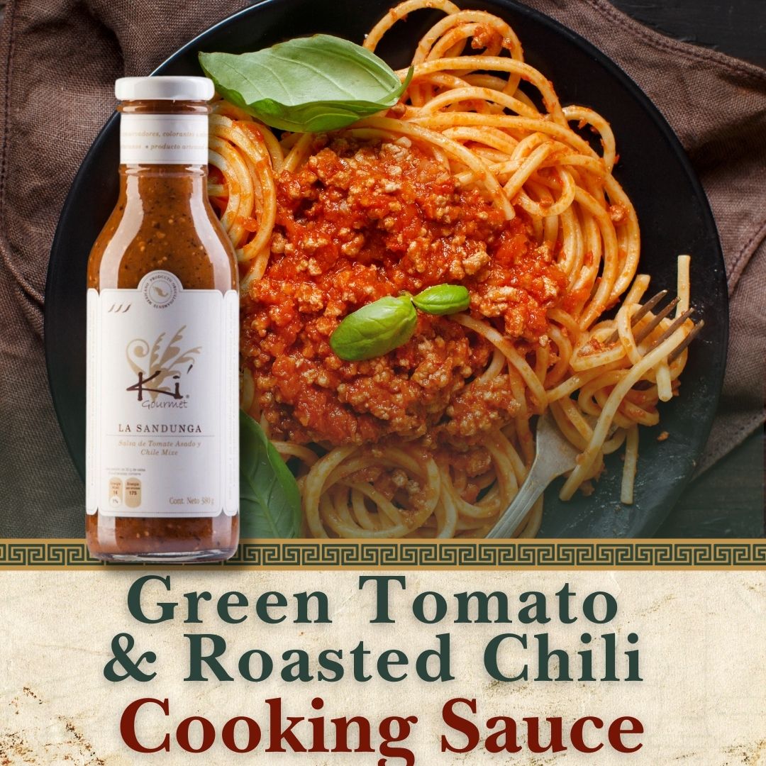 Green Tomato and Roasted Chili sauce