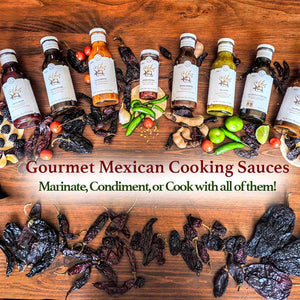 Gourmet mexican cooking sauces