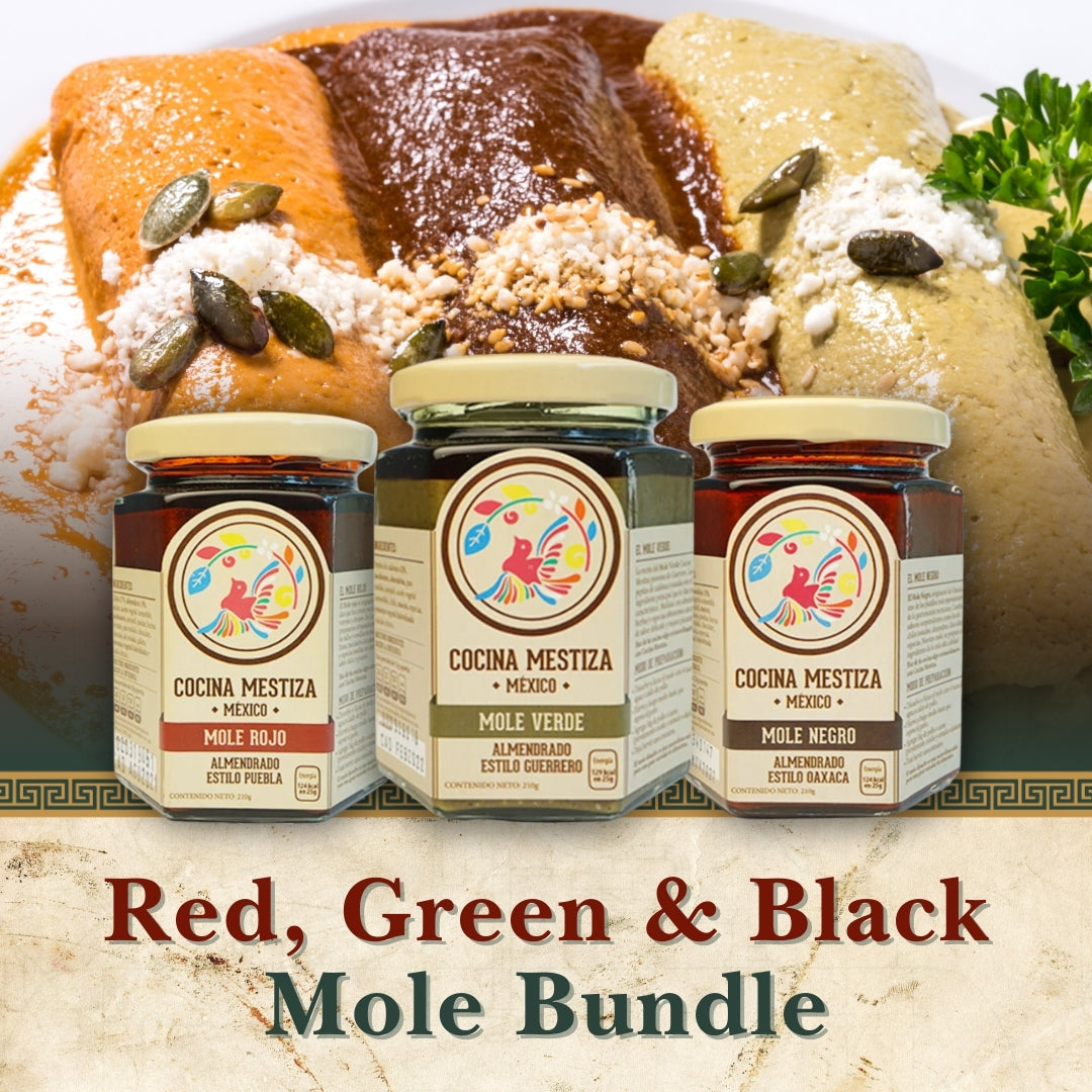 Los Tres Moles - 3 Mexican Mole Flavours