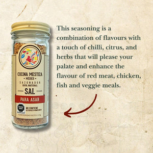 Mexican Grilling Salt 110g - Cocina Mestiza