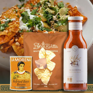 Red Chilakiles cookin Kit El Cielo