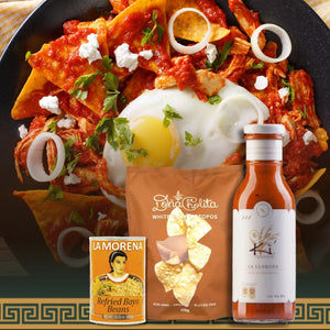 Red Chilaquiles cookin Kit El Cielo- Recipe 