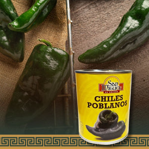 San Miguel - Poblano Chillies 780g - El Cielo