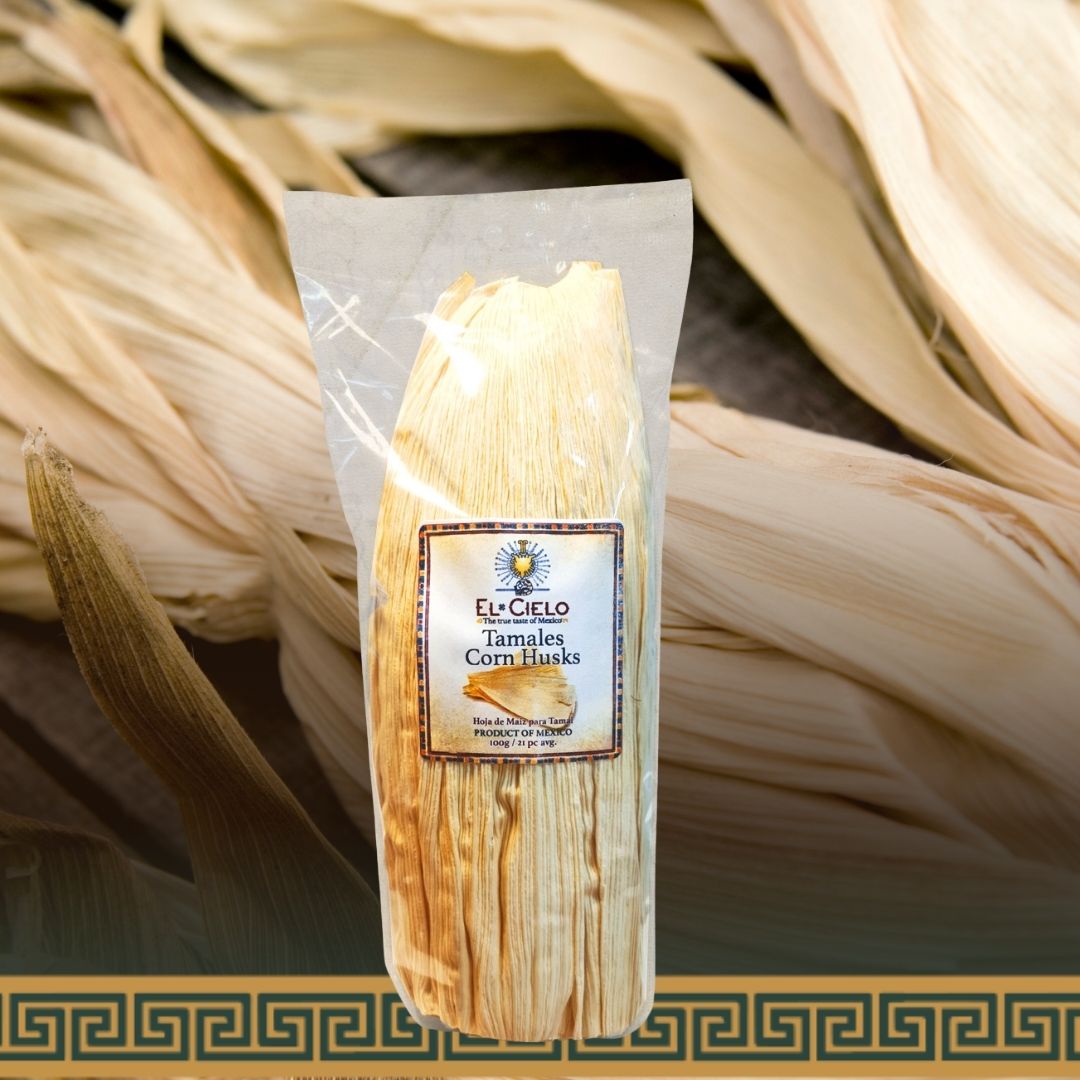 Tamales Corn Husks Dry 100g - El Cielo