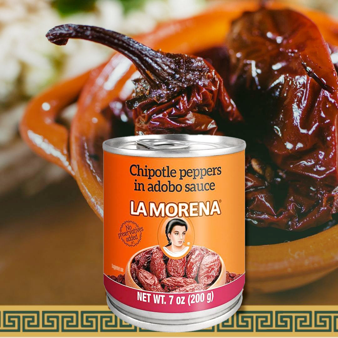 Chipotle Peppers in adobo 200g - El Cielo - La Morena - Authentic Mexican products