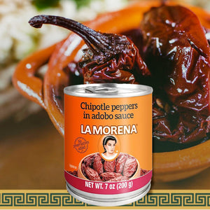 Chipotle Peppers in adobo 200g - El Cielo - La Morena - Authentic Mexican products