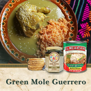 Green Mole Verde - Ingredients Cooking Kit