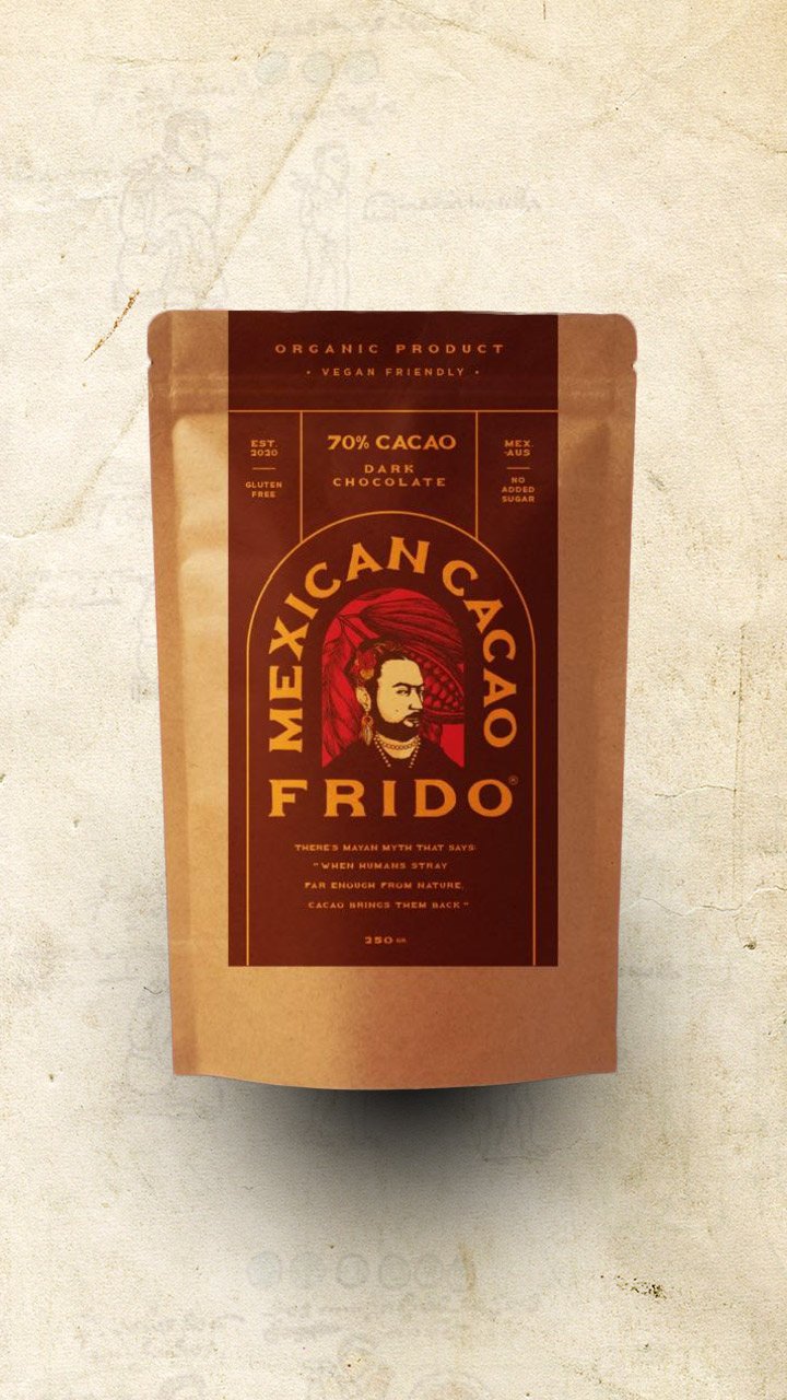 Frido - Single Origin Dark Mexican Cacao (70%) - 250g - El Cielo