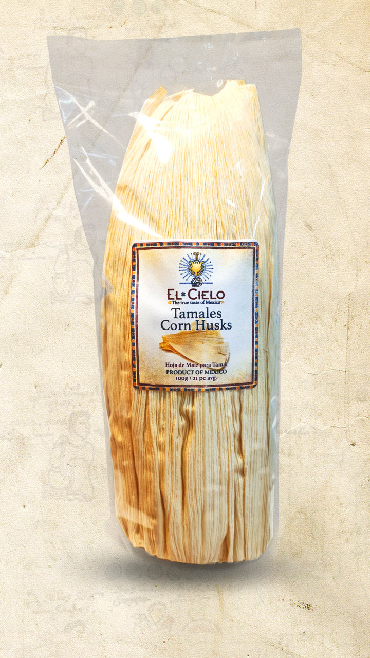 Tamales Corn Husks Dry 100g - El Cielo