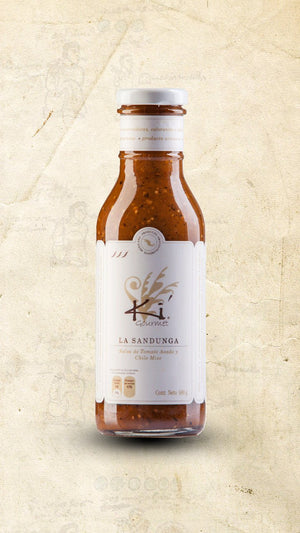Ki Gourmet - La Sandunga Green Tomato & Smoked Chili Sauce 380g - El Cielo