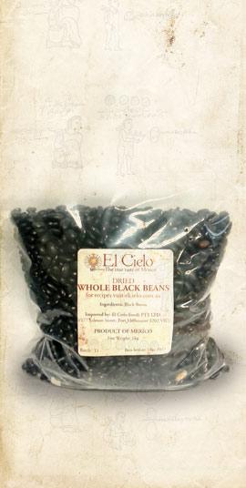El Cielo - Whole Black Turtle Beans 1kg - El Cielo
